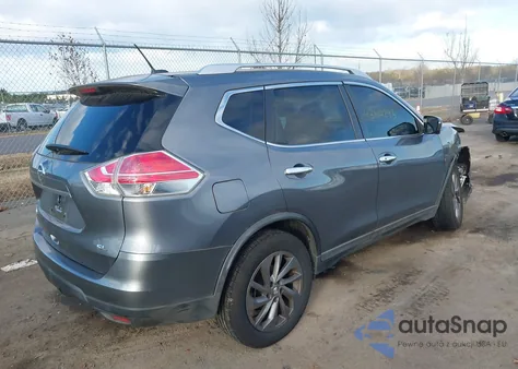 2016 Nissan Rogue Sl из США, поврежденный, VIN KNMAT2MT9GP676198